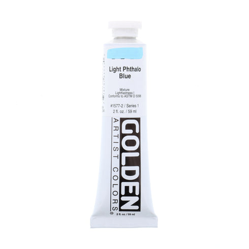 HB ACRYLIC PAINT  LIGHT PTHALO BLUE 2OZ